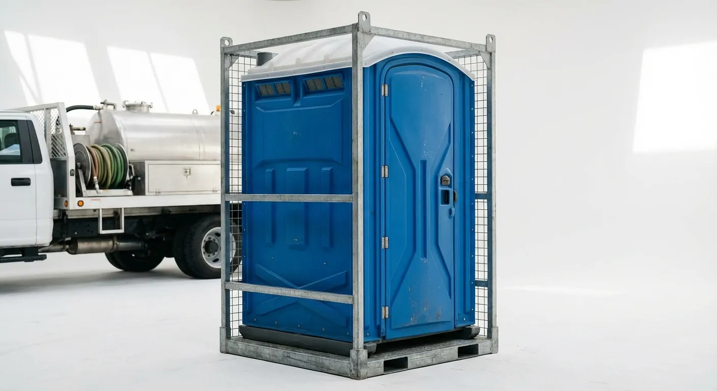 Crane-Liftable Portable Toilet Technical Specifications in Philadelphia, PA