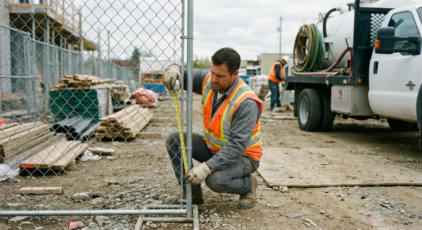 Portable toilet site planning and placement logistics in Philadelphia, PA