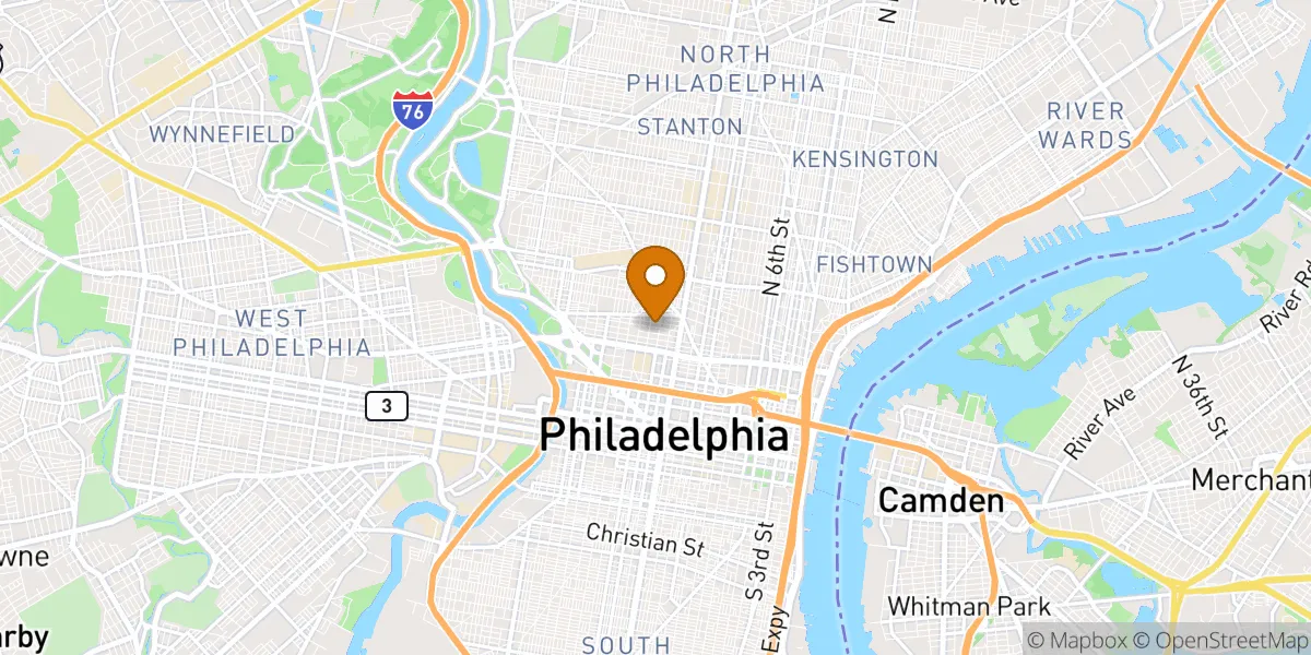 neighborhood map neighborhood map in Philadelphia, PA