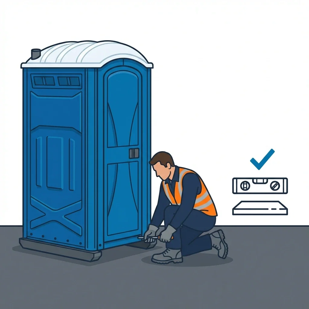 Infographic detailing flat floor entry safety indicators and symptoms in Philadelphia, PA